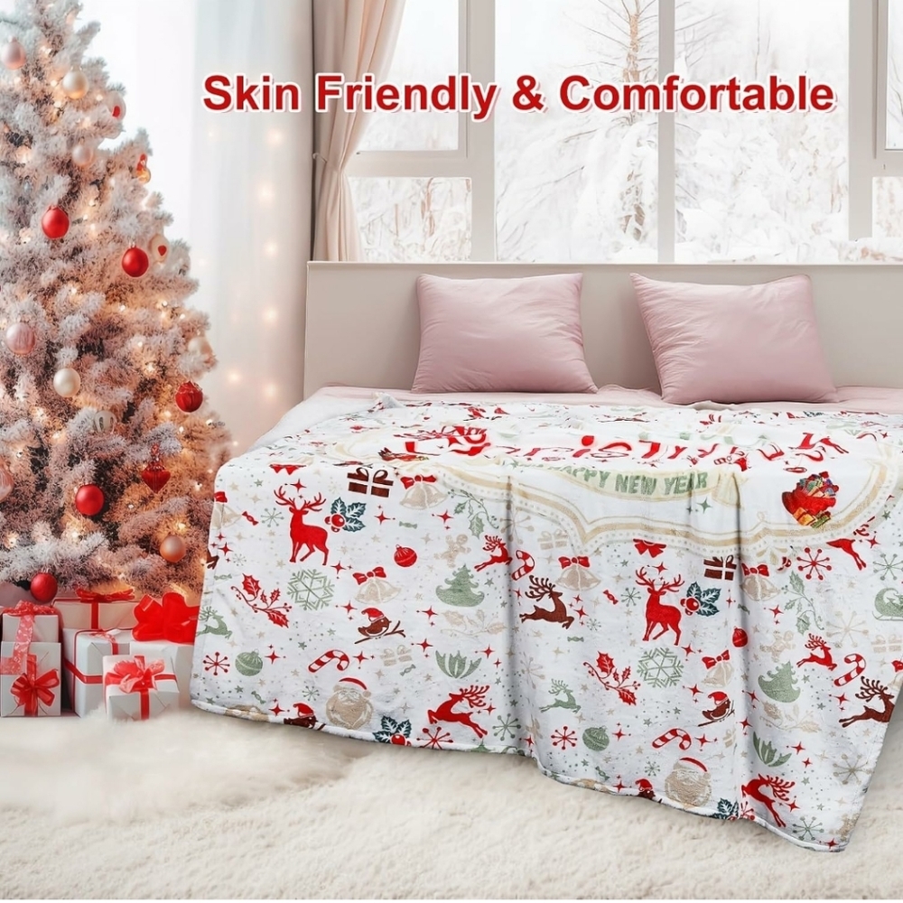 Christmas Blanket Gifts for Mom, Daughter - Picture 2 of 5
